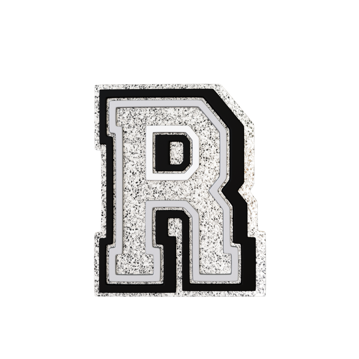Budz | Silver Letter R image 1